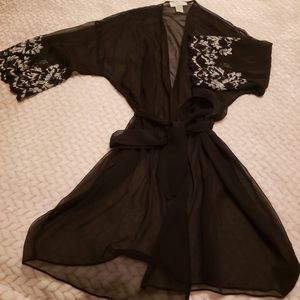 MARILYN MONROE Sheer and Lace Robe